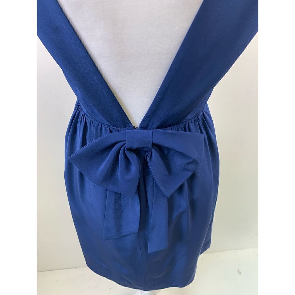 Annie Griffin Silk Royal Bluedresssize0 View 5